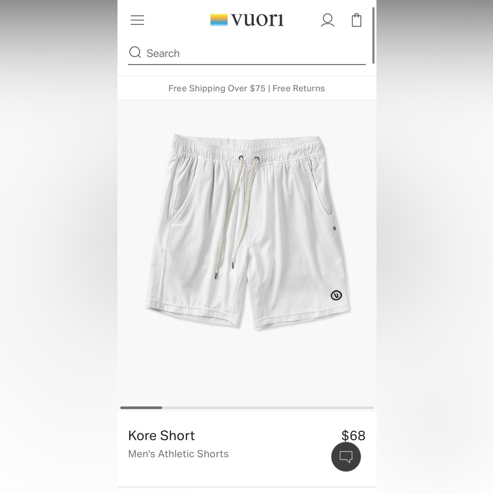 Vuori kore short - small